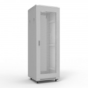 19" Напольный шкаф Rexant серии Standart 22U 600х800 мм, передняя и задняя дверь перфорация, RAL 7035 (состоит из 2 частей) | Фото 1