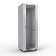 19" Напольный шкаф Rexant серии Standart 22U 600х800 мм, передняя и задняя дверь перфорация, RAL 7035 (состоит из 2 частей) | Фото 5