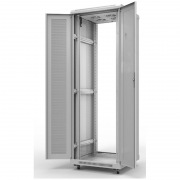 19" Напольный шкаф Rexant серии Standart 42U 600х600 мм, передняя и задняя распашные перфорированные двери, RAL7035 (состоит из 2 частей) | Фото 3