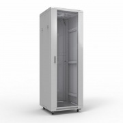 19" Напольный шкаф Rexant серии Standart 47U 800х800 мм, передняя дверь стекло, задняя дверь металл, RAL 7035 (состоит из 2 частей) | Фото 4