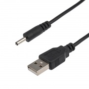 Кабель USB штекер - DC разъем питание 1,4х3,4 мм, спираль 1,5 метра REXANT | Фото 3