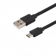 USB кабель USB Type-C, черный SOFT TOUCH 1 метр REXANT | Фото 3