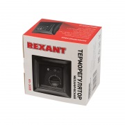 Терморегулятор механический RX-308B черный (совместим с Legrand серии Valena) REXANT | Фото 2