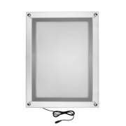 Бескаркасная подвесная двухсторонняя световая панель Постер Crystalline Round LED 210х297, 7 Вт REXANT | Фото 1