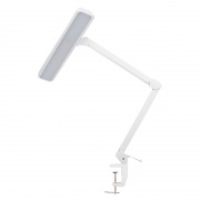 Лампа настольная бестеневая на струбцине REXANT ECO light, 324 SMD LED с диммером, теплый/холодный цвет свечения, белая | Фото 3