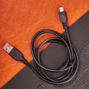 Кабель USB-mini USB/PVC/black/1m/REXANT | Фото 1