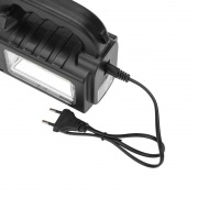 Прожектор поисковый с головным и боковым светом, со встроенным аккумулятором и встроенным зарядным устройством, зарядка напрямую от сети 220 В (евророзетка), плечевой ремень в комплекте | Фото 9