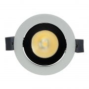 Светильник встраиваемый поворотный REXANT Horeca Dark Light с антиослепляющим эффектом 12 Вт 4000 К LED BLACK | Фото 2