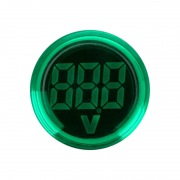 Индикатор значения напряжения зеленый VD22 70-500 В REXANT | Фото 1