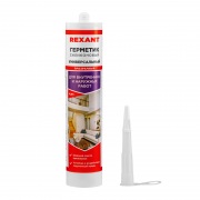 Герметик силиконовый универсальный REXANT 280 мл прозрачный | Фото 3