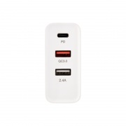 Сетевое зарядное устройство для iPhone/iPad REXANT 2xUSB+USB Type-С, переходник + адаптер, 48W белое | Фото 5