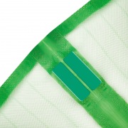 Дверная противомоскитная сетка зеленая
 (магниты пришиты по всей длине сетки!) | Фото 3