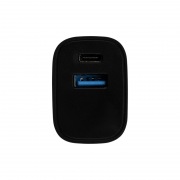 Сетевое зарядное устройство REXANT USB + Type-C, 5V, 2.4 A, черное | Фото 4
