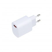 Сетевое зарядное устройство REXANT USB 5V, 3 A с Quick charge, белое | Фото 1