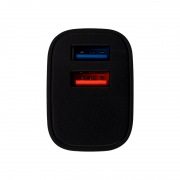 Сетевое зарядное устройство REXANT 2 x USB, 5V, 2.4 A, черное | Фото 5