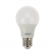 Лампа светодиодная Груша A60 11,5 Вт E27 1093 Лм 2700 K теплый свет REXANT (5 шт./уп.) | Фото 4