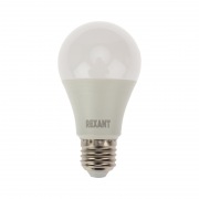 Лампа светодиодная Груша A60 15,5 Вт E27 1473 Лм 2700 K теплый свет REXANT(5 шт./уп.) | Фото 4