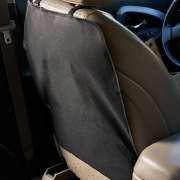 Накидка защитная на спинку переднего сиденья (60х50 см), ткань Оксфорд черного цвета | Фото 1