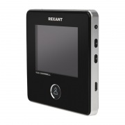 Видеоглазок дверной REXANT (DV-113) с цветным LCD-дисплеем 2.8" с функцией звонка и записи фото, встроенный аккумулятор  | Фото 3