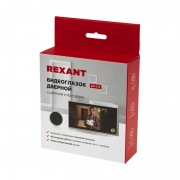 Видеоглазок дверной REXANT (DV-114) с цветным LCD-дисплеем 3.5", широкий угол обзора 120° | Фото 7