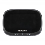 Видеоглазок дверной REXANT (DV-115) с цветным LCD-дисплеем 4.3" с функцией записи фото/видео по движению, встроенный звонок, ночной режим работы | Фото 2