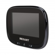 Видеоглазок дверной REXANT (DV-115) с цветным LCD-дисплеем 4.3" с функцией записи фото/видео по движению, встроенный звонок, ночной режим работы | Фото 3