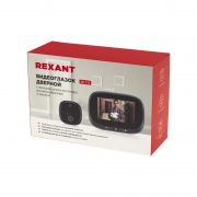 Видеоглазок дверной REXANT (DV-115) с цветным LCD-дисплеем 4.3" с функцией записи фото/видео по движению, встроенный звонок, ночной режим работы | Фото 7