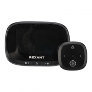 Видеоглазок дверной REXANT (DV-115) с цветным LCD-дисплеем 4.3" с функцией записи фото/видео по движению, встроенный звонок, ночной режим работы | Фото 9