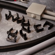 Крепеж-клипса для монтажного пистолета Ø32 мм, черная REXANT | Фото 3