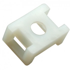 REXANT Площадка для крепления стяжки 22х16 мм 100 шт БЕЛАЯ 