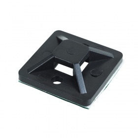 REXANT Площадка самоклеящаяся 25х25 мм 100 шт черная