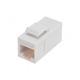 REXANT Адаптер проходной формата Keystone Jack RJ-45 CAT 5e неэкранированный REXANT