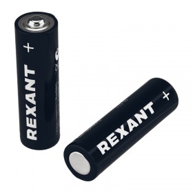 REXANT Батарейка алкалиновая AA/LR6 пальчиковая 1,5В блистер 24 шт. REXANT