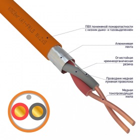 REXANT Кабель КПСЭнг(А)-FRLS 1x2x0,50 мм² REXANT