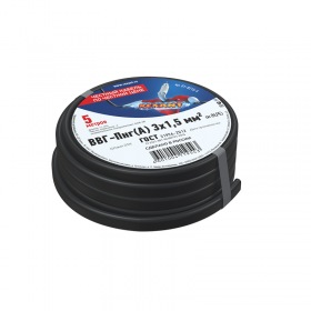 REXANT Кабель ВВГ-Пнг(А) 3x1,5 мм² 5 м ГОСТ REXANT