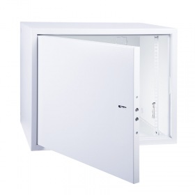 REXANT 19" Настенный шкаф Rexant "АНТИВАНДАЛЬНЫЙ" распашной 10U 600×500×500мм,(ШxГxВ) RAL 7035