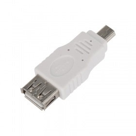 REXANT Переходник USB (гнездо USB-A - штекер mini USB), (1шт.)  REXANT