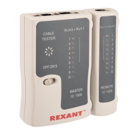 REXANT Тестер Кабеля  RJ-45+RJ-11 REXANT - 468