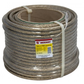 REXANT Трос стальной в ПВХ изоляции d=10.0 мм катушка 50 м REXANT