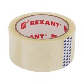 REXANT Скотч упаковочный 48 мм x 66 м 50 мкм прозрачный REXANT