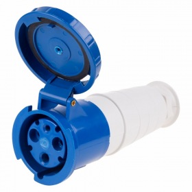 REXANT Розетка 233 переносная 2Р+РЕ 63А 220В IP67 REXANT