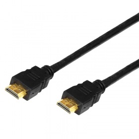 REXANT Шнур HDMI - HDMI с фильтрами, длина 10 метров (GOLD) (PVC пакет)  REXANT