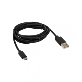 REXANT Кабель micro USB (male) штекер - USB-A (male) штекер, длина 1,8 метра, черный (PE пакет)  REXANT