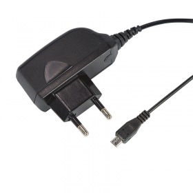 REXANT Сетевое зарядное устройство microUSB 220 В (СЗУ) (5 V, max: 2500 mA) шнур 1.2 м черное REXANT