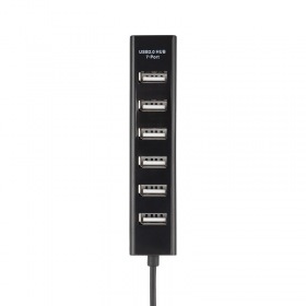 REXANT Разветвитель USB на 7 портов черный REXANT
