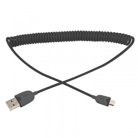 REXANT USB кабель универсальный microUSB шнур витой 1,5 м черный REXANT