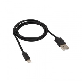 REXANT USB кабель для iPhone 5/6/7 моделей шнур 1 м черный REXANT