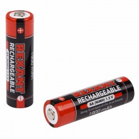 REXANT Аккумулятор тип  AA  "пальчиковый" 1.2В 1900мАч "REXANT" блистер 2 шт