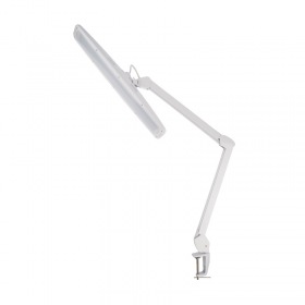 REXANT Настольная лампа на струбцине 84 LED, регулятор яркости, белая REXANT