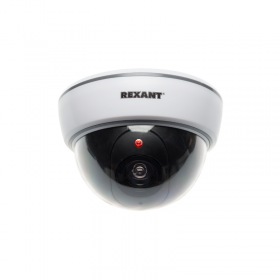 REXANT Муляж камеры внутренней, купольная (белая)  REXANT